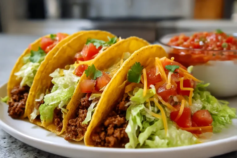 Delicious air fryer tacos filled with fresh ingredients and perfectly crispy textures.
