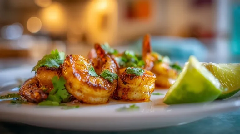 Delicious air fryer chili lime shrimp with a zesty flavor and perfectly cooked texture.