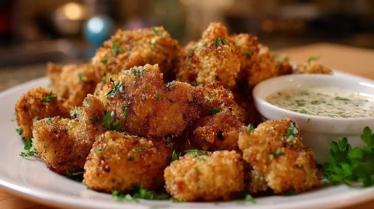 Delicious air fryer dino nuggets with a crispy golden exterior and tender bite.
