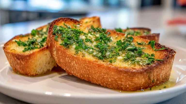 Delicious air fryer garlic bread with a golden crust and rich garlic flavor, perfect for any meal.