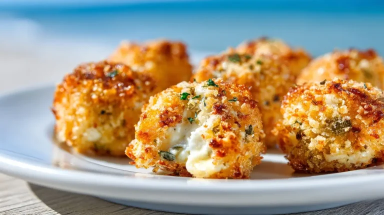 Delicious air fryer jalapeno popper bites with crispy texture and creamy filling.